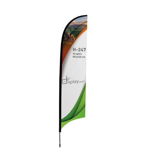 SUPPORT DRAPEAU VOILE