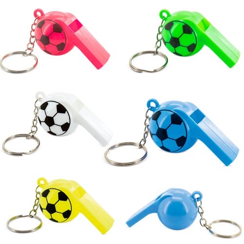 PORTE-CLÉS SIFFLET (PACK DE 5 PCS) "BALL"