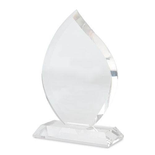 TROPHÉE EN VERRE EN FORME DE GOUTTE "BALTIC"
