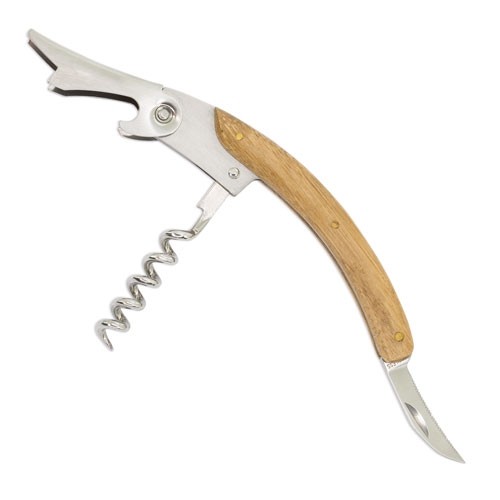 TIRE-BOUCHON SOMMELIER, MANCHE BOIS