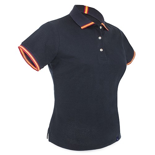 POLO DRAPEAU ESPAGNE FEMME "PATRIOS"