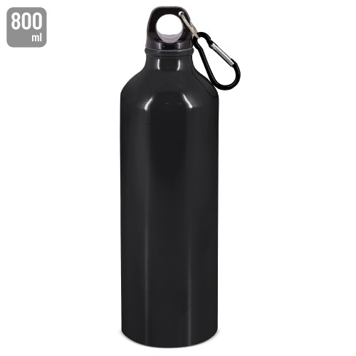 BOUTEILLE EN ALUMINIUM AVEC MOUSQUETON 800 ML "TUAREG"