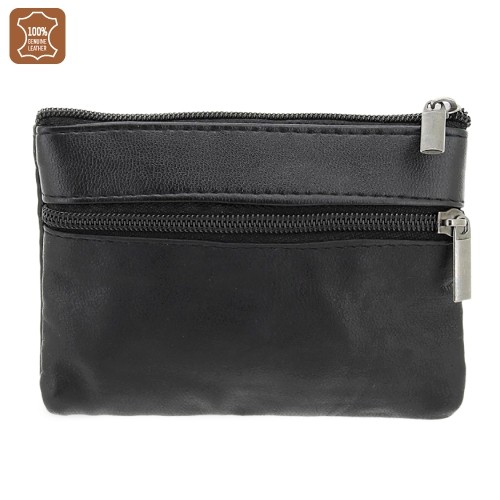 PORTE-MONNAIE, PORTE CLÉS EN CUIR "MINOS"