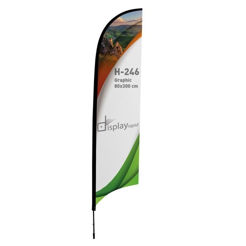 SUPPORT DRAPEAU VOILE