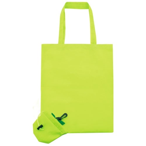 SAC SHOPPING PLIABLE POMME