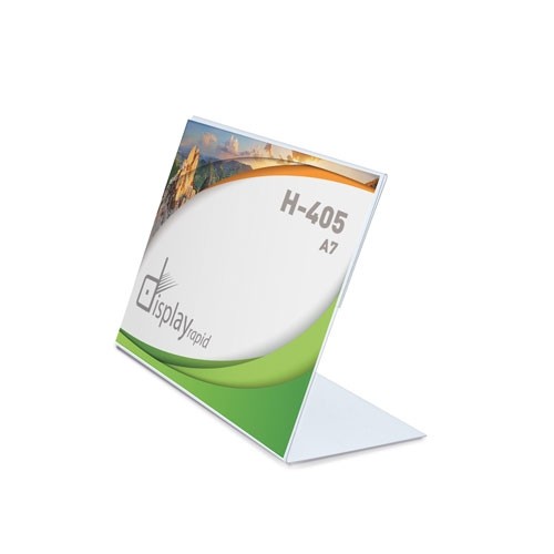 SUPPORT GRAPHIQUE PVC HORIZONTAL A7 "MENZI"
