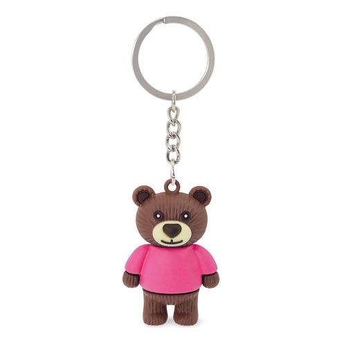 PORTE-CLÉS PETIT OURS "VALENTIN"