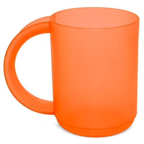 TASSE EN PLASTIQUE ORANGE