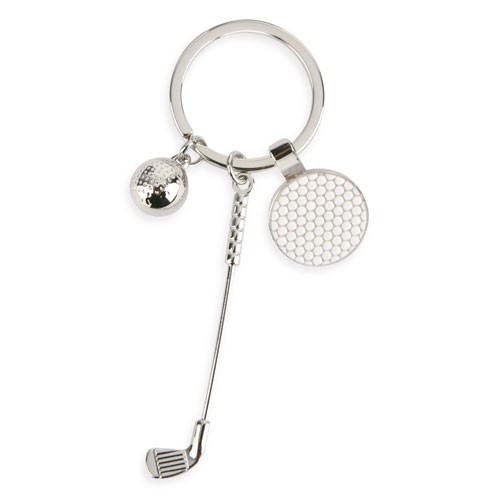 PORTE-CLÉS GOLF MÉTAL