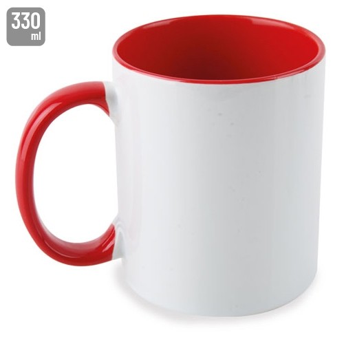 TASSE SUBLIMATION "CARTAGENA" ROUGE