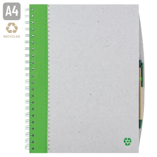 CAHIER A4 PAPIER RECYCLÉ "DIPA"