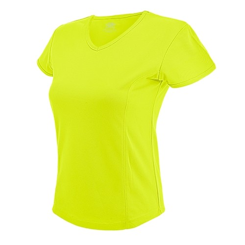 T-SHIRT FLUORESCENT FEMME DRY & FRESH "BAYGOR"