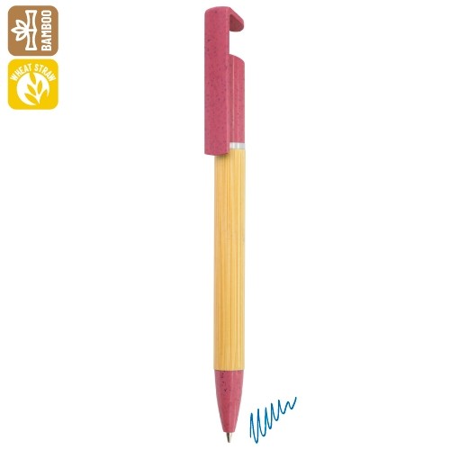 BOLIGRAFO BAMBÚ-FIBRA DE TRIGO 