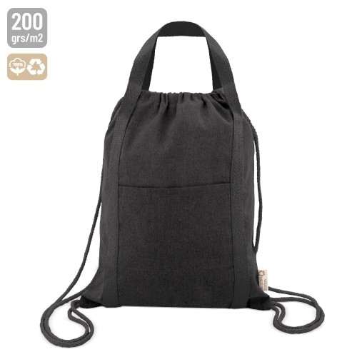 SAC À DOS EN COTON RECYCLÉ "YALA"
