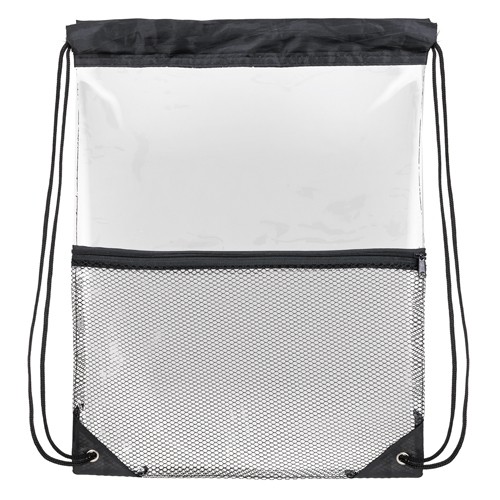 MOCHILA PVC TRANSPARENTE 