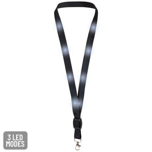 LANYARD VIP À LED LUMINEUX "FLIKER"