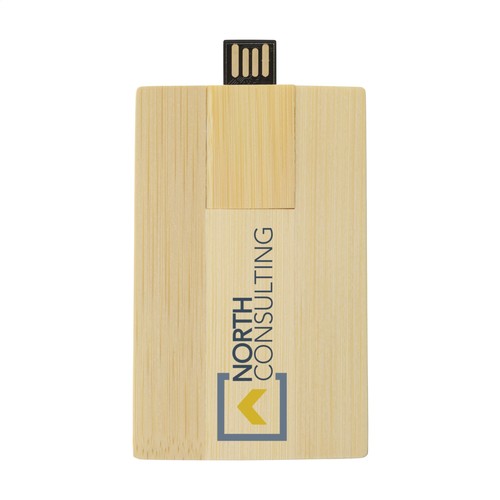 CreditCard Bamboo clé USB 8 GB - 3