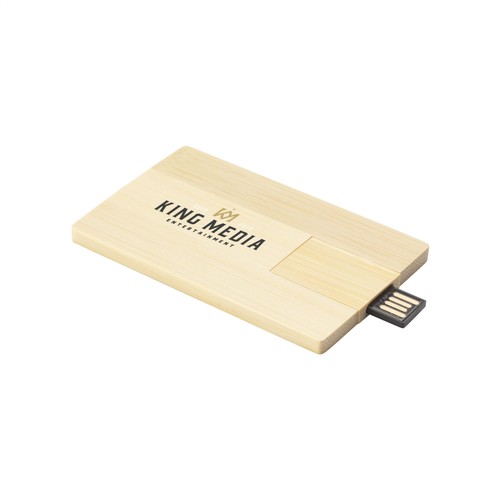 CreditCard Bamboo clé USB 8 GB - 7