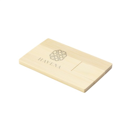 CreditCard Bamboo clé USB 8 GB - 8