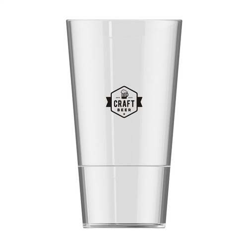 HappyGlass Mister Vincent Verre de bière Tritan 330 ml - 3