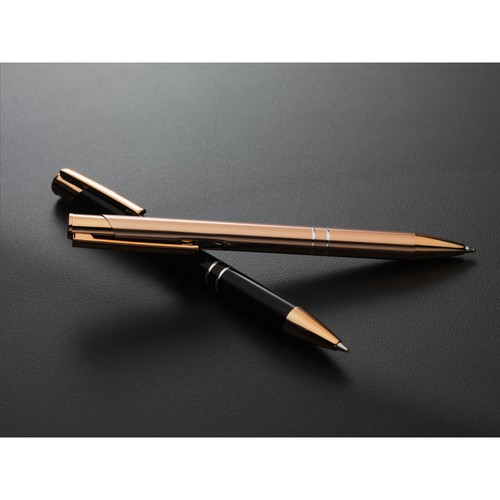 Ebony RCS Recycled Alu Rose Gold stylo - 4