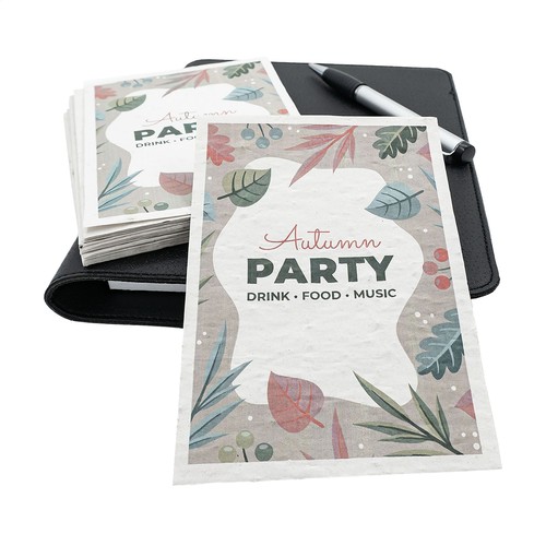 Leaflet A6 Flower Seed Paper 200 gr - 2