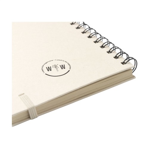 Sugarcane Bagasse Spiral Notebook A5 carnet - 7
