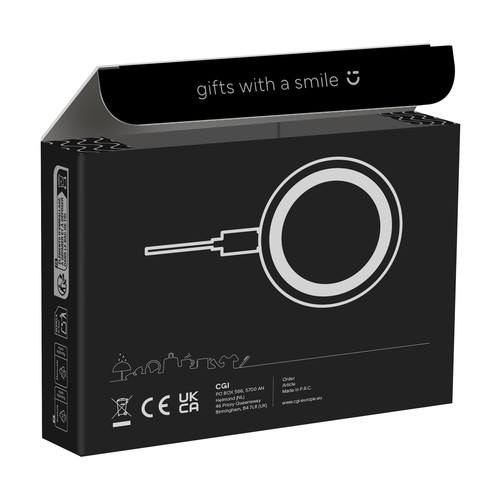 All-in-one RCS Recycled 15W Magnetic Wireless Charger - 9
