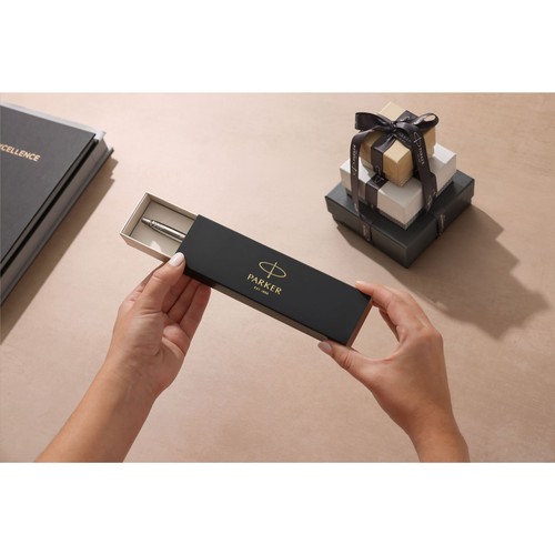 Parker Jotter Recycled Steel Ballpoint Pen - Blue Ink Parker Jotter Recycled Steel Ballpoint Pen - Blue Ink