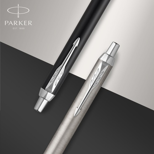 Parker IM Stylo à bille Mat - bleu - 4