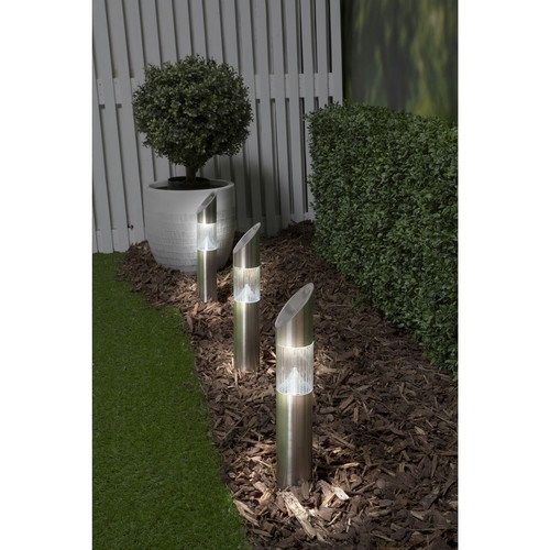 Grundig Solar Stainless Steel Garden LED-Light Grundig Solar Stainless Steel Garden LED-Light