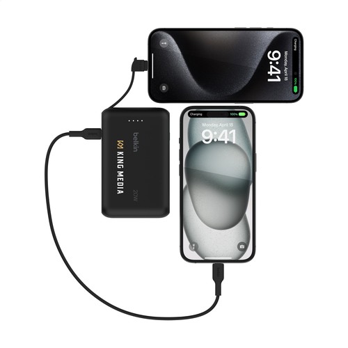Belkin BoostCharge Power Bank 10K Câble intégré - 6