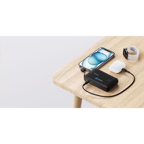 Belkin BoostCharge Power Bank 10K Câble intégré - 10