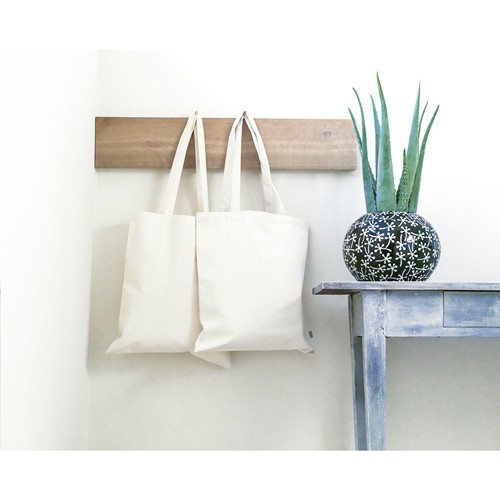 Organic Canvas Shopper (320 g/m²) sac - 4