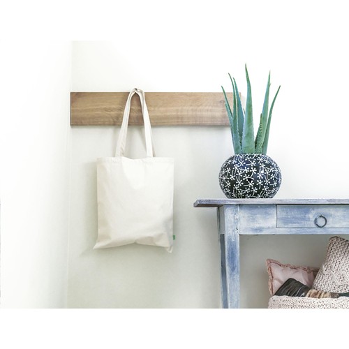 Organic Cotton Shopper Natural (140 g/m²) sac - 8