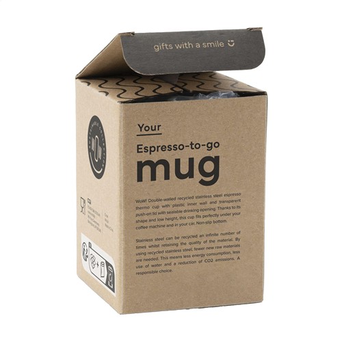 Espresso-to-Go Mug RCS Recycled Steel 170 ml - 16