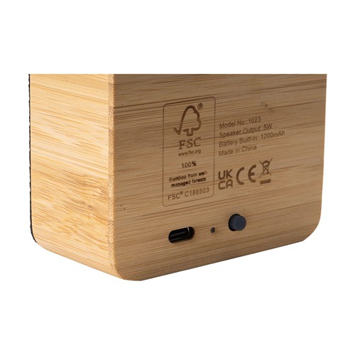 Sonido 5W Bamboo Wireless Speaker - 3