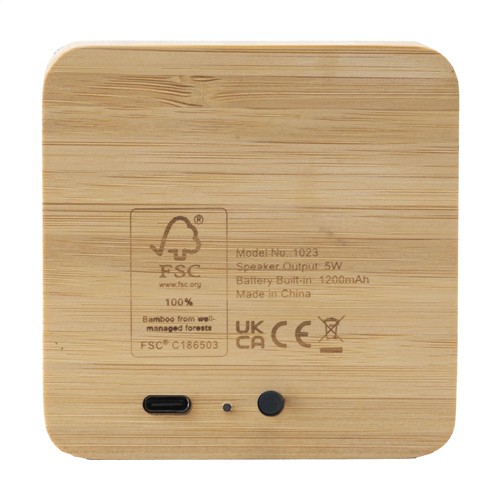Sonido 5W Bamboo Wireless Speaker - 4