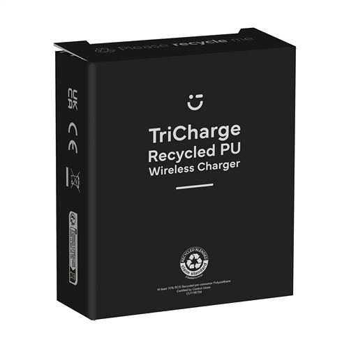 TriCharge RCS Recycled PU Wireless Charger chargeur - 11