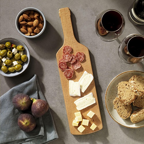 Bowls and Dishes - Bois de hêtre - Wine Bottle Board planche de servir thumbnail 6