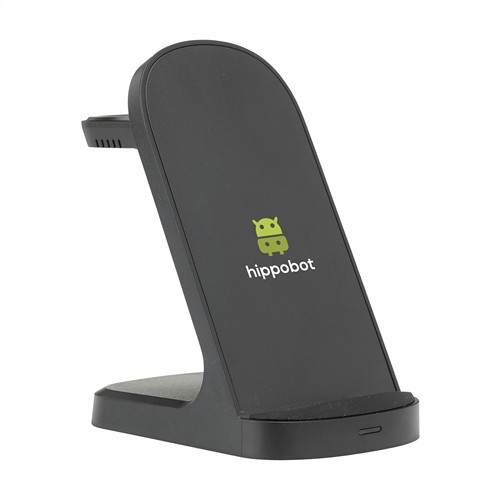 Triple-Up RCS Recycled ABS Wireless Charger Stand thumbnail 10