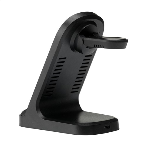 Triple-Up RCS Recycled ABS Wireless Charger Stand thumbnail 13