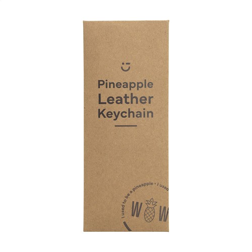Vegan Pineapple Leather Keyring porte-clés - 7