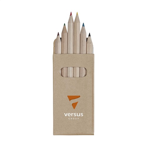 SixColour crayons de couleur