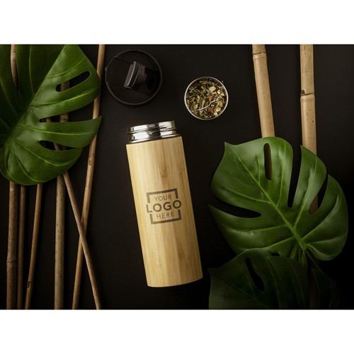 Sakura 360 ml thermos en bambou thumbnail 10