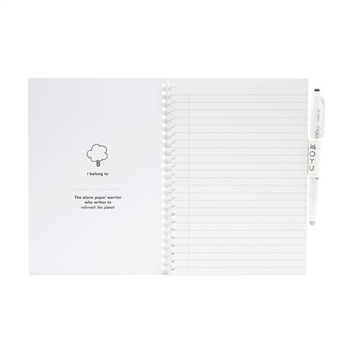 MOYU Erasable Stone Paper Notebook SoftCover 18 pages - 12