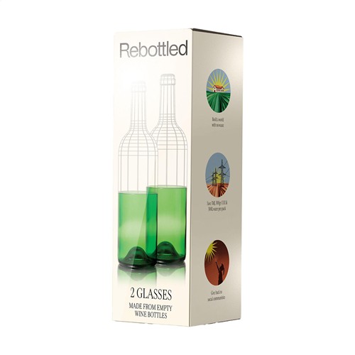 Rebottled® Tumbler 2-pack verres - 7