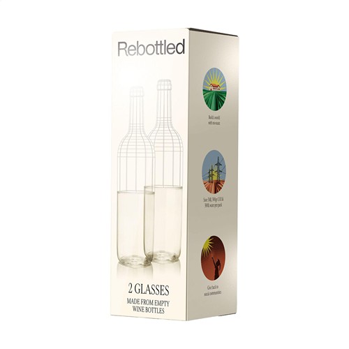Rebottled® Tumbler 2-pack verres - 3