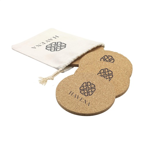 Cork Coaster Set sous-verres thumbnail 7