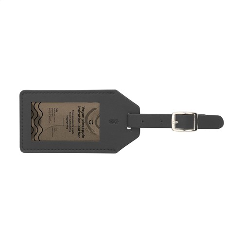 Vegan Pineapple Leather Luggage Tag - 2